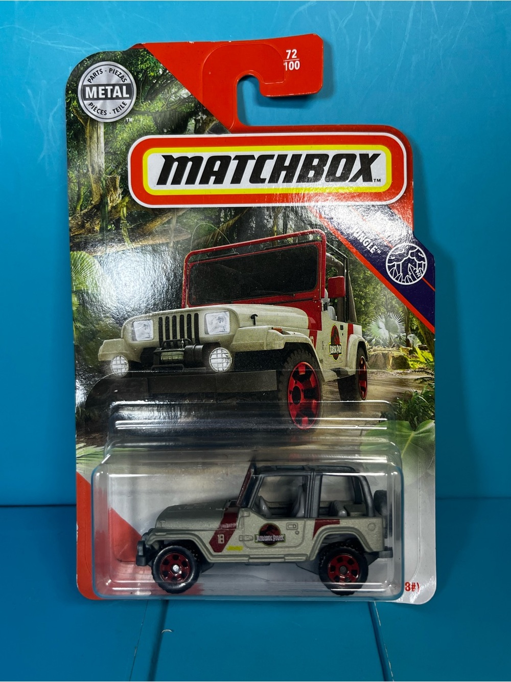 Mattel - Matchbox - Jurassic Park JEEP® WRANGLER ROLLBAR (18#)